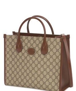 Alternative view of GUCCI GG SUPREME CANVAS SMALL TOTE BAG