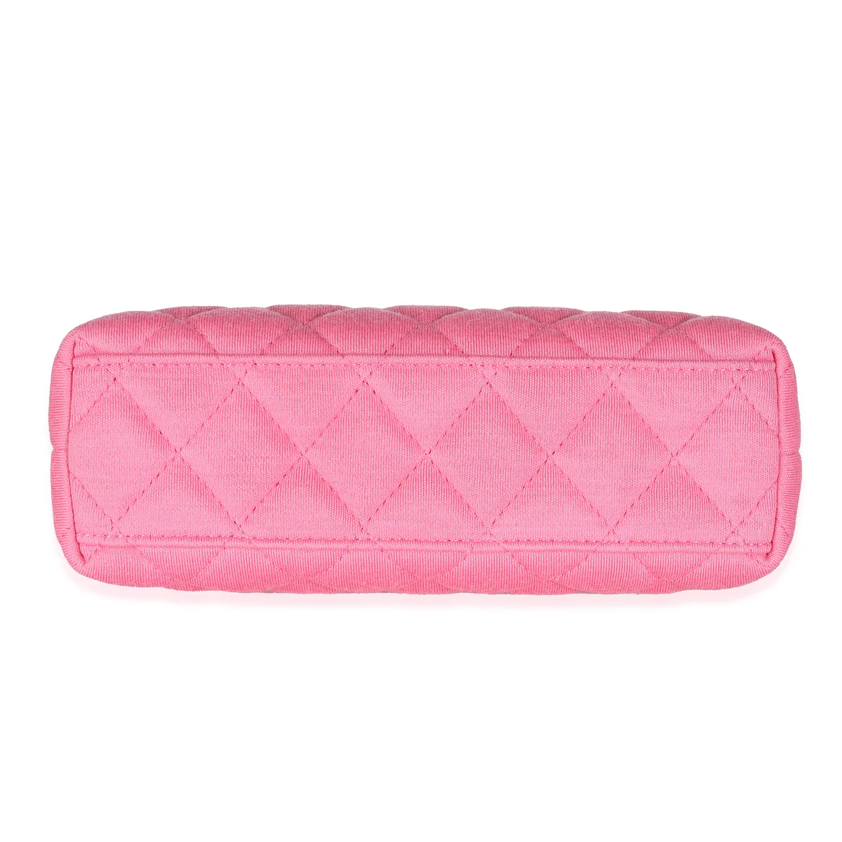 Chanel Replica Pink Quilted Jersey Nano Kelly Shopper - Image 2