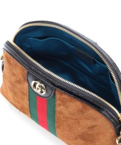 Alternative view of Men Ophidia suede crossbody P00321120 brown