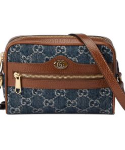 GG Denim Ophidia mini 517350