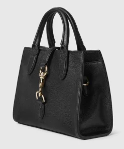 Alternative view of Fake Gucci Jackie Small Tote Black Bag