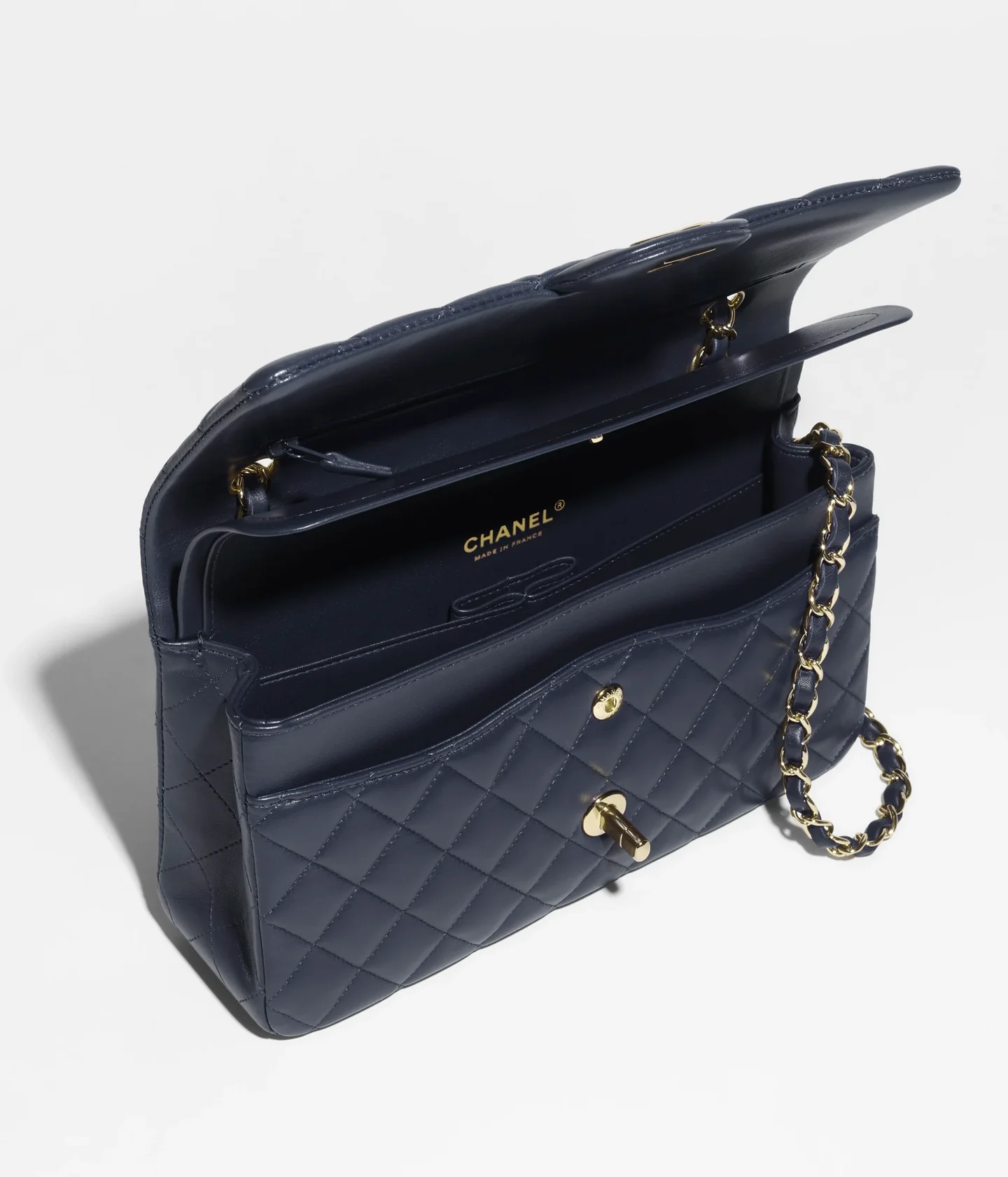 CH Classic 11.12 Replica Handbag Dark Blue - Image 4