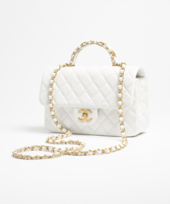 Alternative view of Chanel Replica Mini Flap Bag White