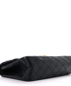 Alternative view of CHANEL Replica Aged Lucky Charms Flap Black