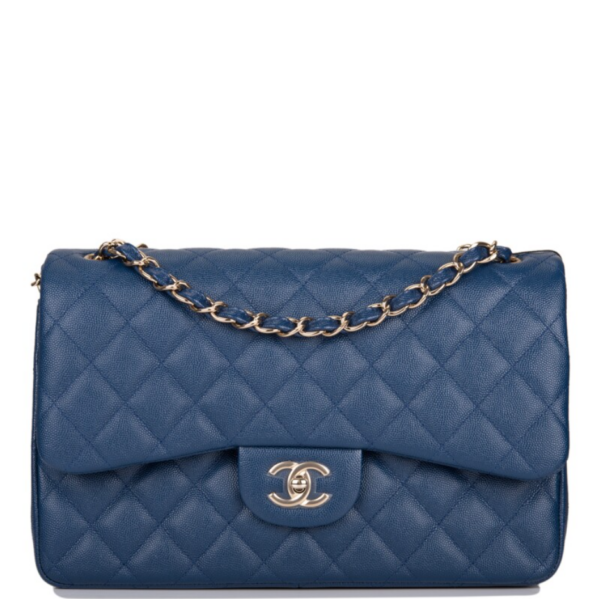 CHANEL Replica Classic Single Flap Bag Navy Blue