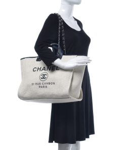 Alternative view of Chanel Replica Deauville Tote Bag