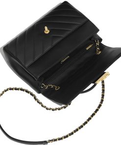 Alternative view of CHANEL Replica Black Gold Class CC Top Handle Bag