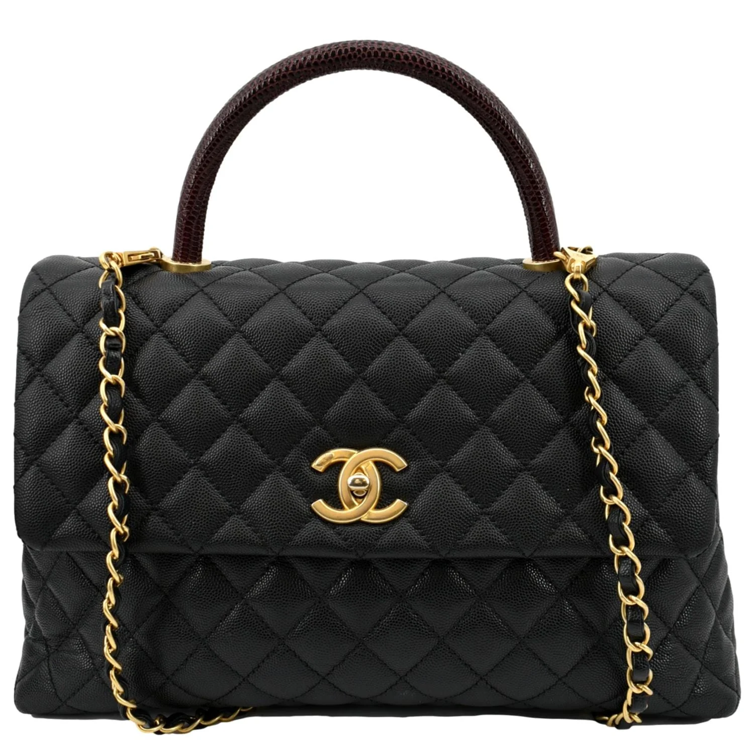 CHANEL Replica Small Coco Black Bag