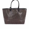 Goyard Dupe Tote Saint Louis PM Black Bag