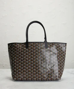Alternative view of Goyard Dupe Tote Saint Louis PM Black Bag
