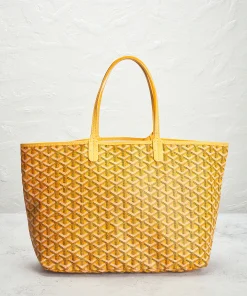 Alternative view of Goyard Dupe Tote Saint Louis PM Yellow Bag