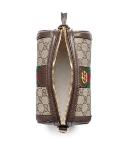 Alternative view of GUCCI OPHIDIA MINI SHOULDER BAG Brown 795208