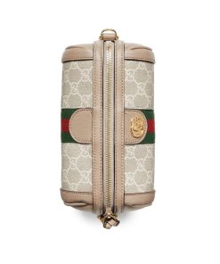 GUCCI OPHIDIA MINI SHOULDER BAG White 795208