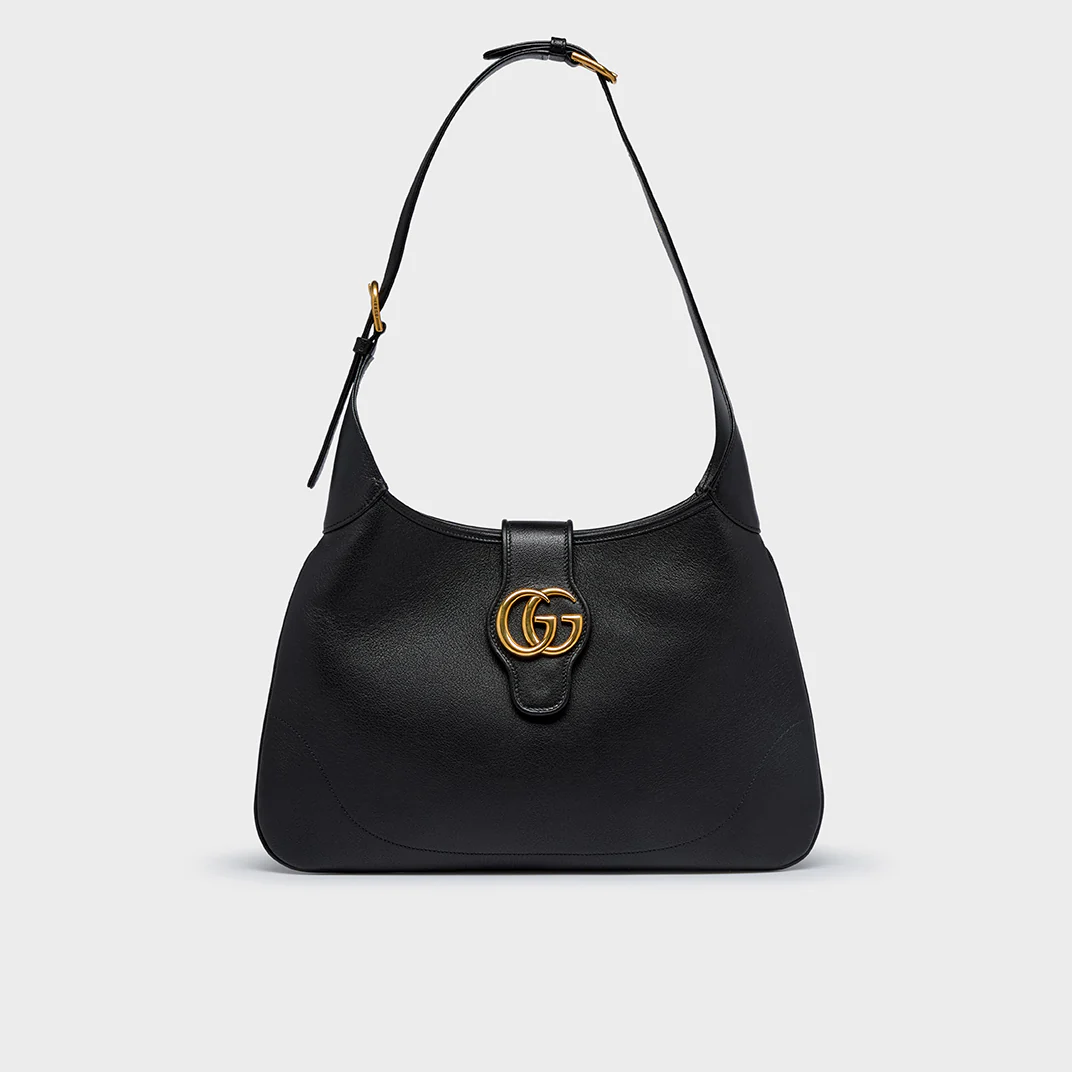 Gucci Replica Aphrodite Medium Shoulder Black Bag