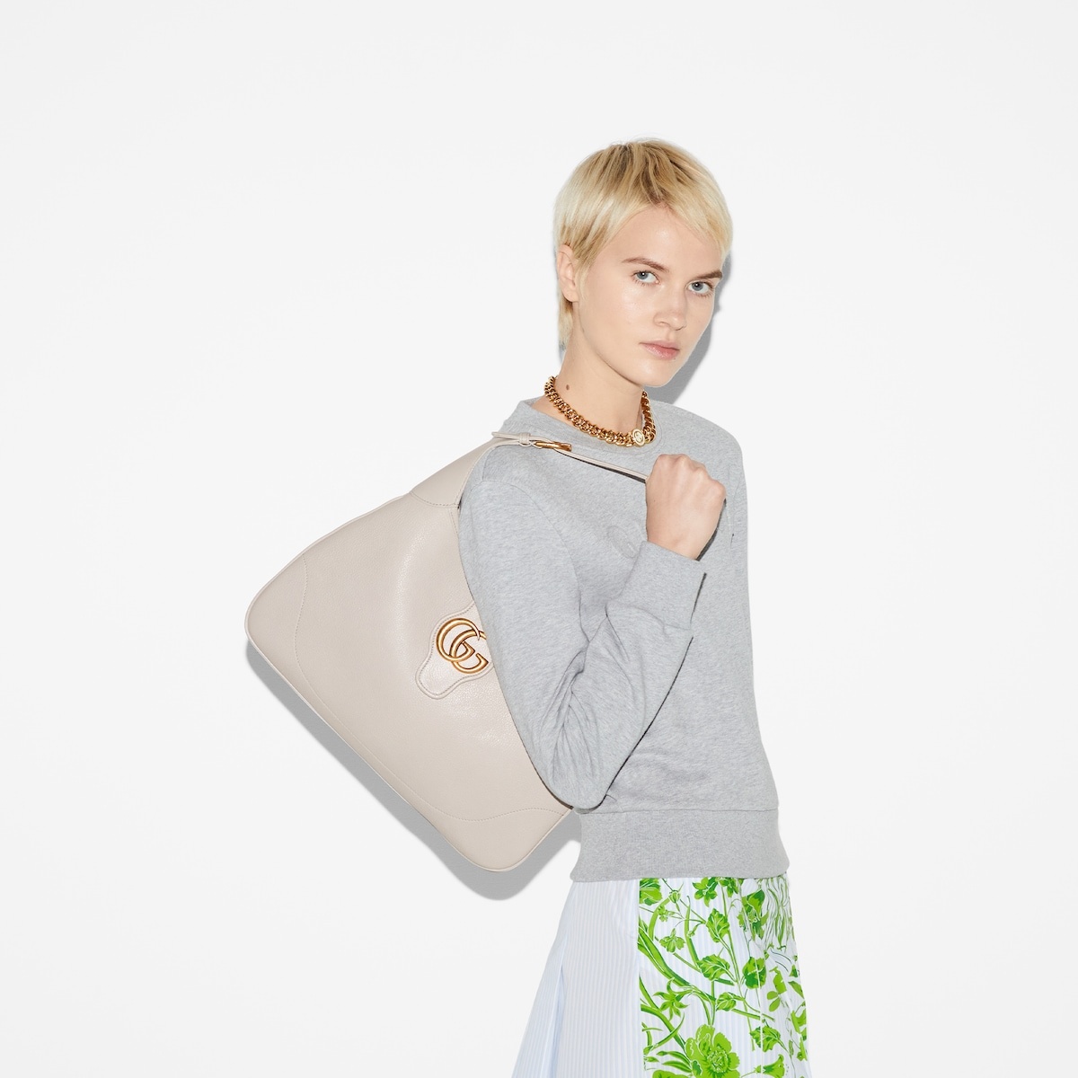 Gucci Replica Aphrodite Medium Shoulder White Bag