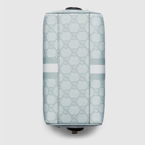 Gucci Ophidia GG Mini Top Handle Bag Dusty Blue - Image 3