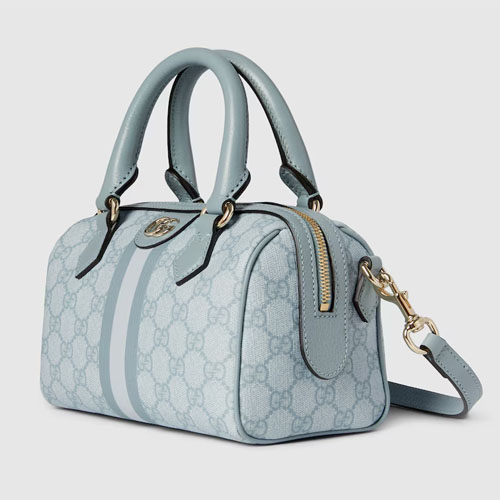 Gucci Ophidia GG Mini Top Handle Bag Dusty Blue - Image 4