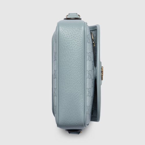 Gucci Ophidia GG Mini Shouder Bag Dusty Blue - Image 4