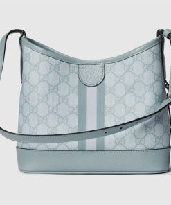 Alternative view of Gucci Ophidia GG Small Shoulder Bag Dusty Blue