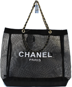 CHANEL Replica Tote Bag - Mesh Black