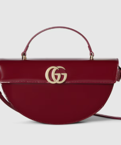 SMALL HALF-MOON TOP HANDLE BAG