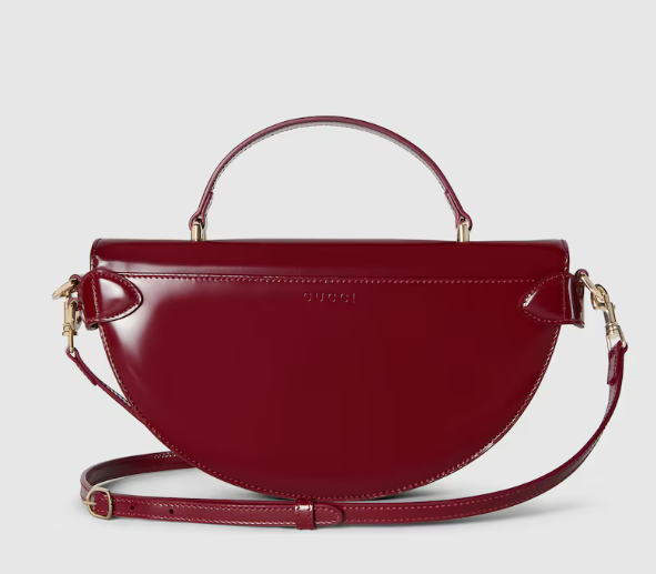 SMALL HALF-MOON TOP HANDLE BAG - Image 3
