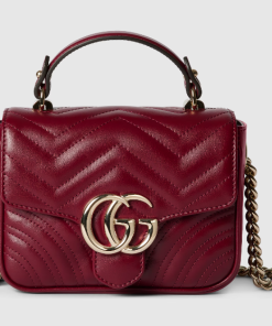 GG MARMONT MINI TOP HANDLE BAG