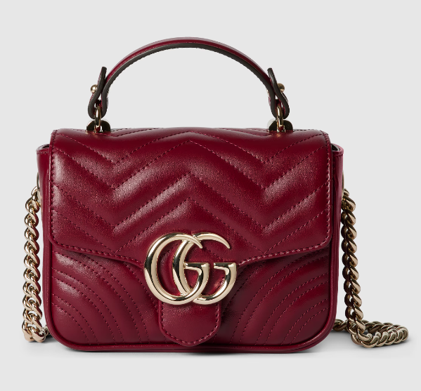 GG MARMONT MINI TOP HANDLE BAG