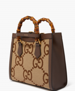 Alternative view of Gucci Fake Diana Jumbo GG Mini Tote Bag