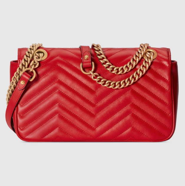 Gucci Replica Red Marmont Small Shoulder Bag - Image 3