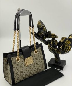 Alternative view of GUCCI Padlock GG Small shoulder bag