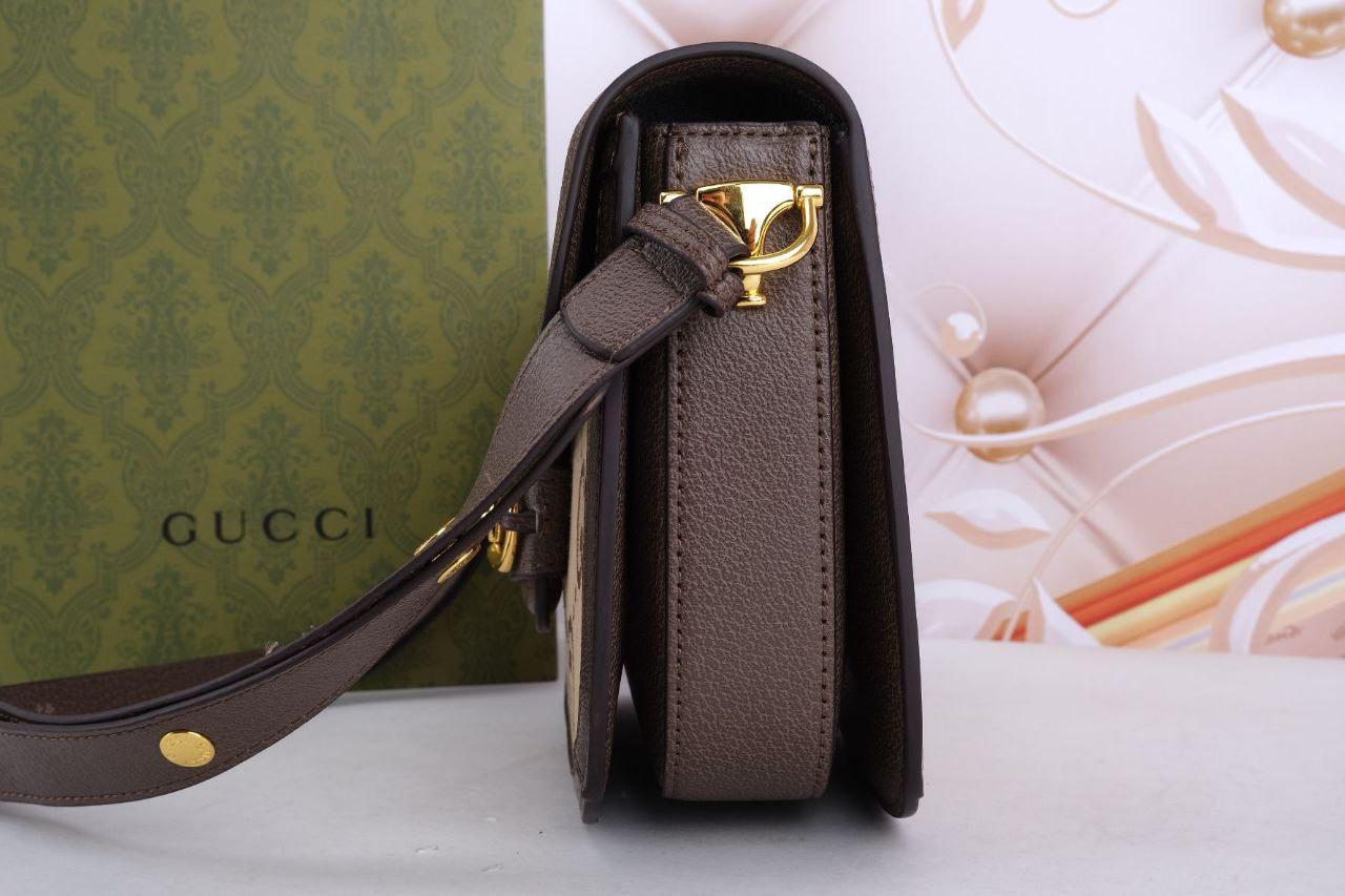 Gucci Horsebit 1955 Shoulder Bag with Jumbo GG - Image 3