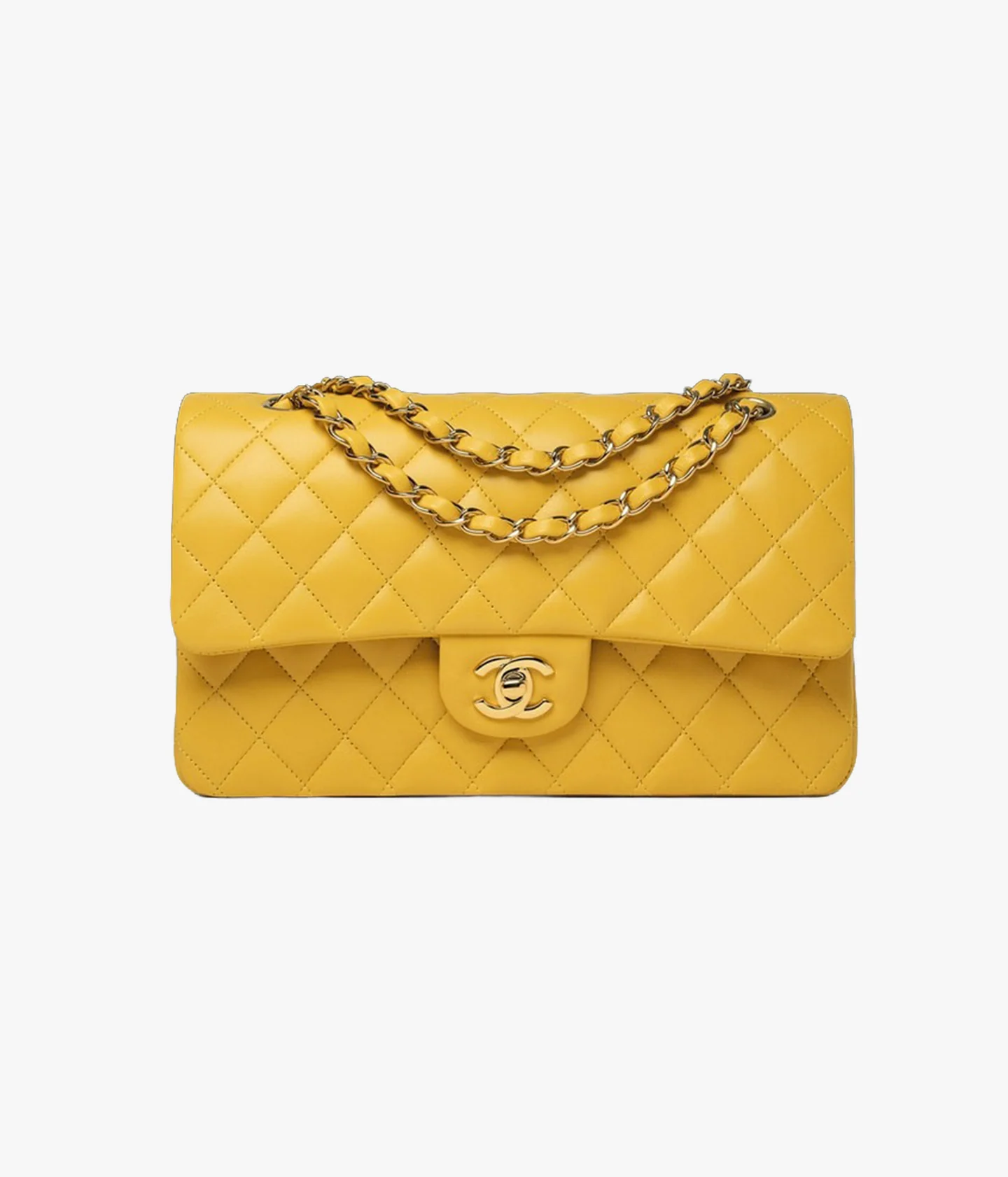 CH Classic 11.12 Replica Handbag Yellow