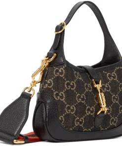 Alternative view of Gucci Black Mini GG Jackie 1961 black Bag