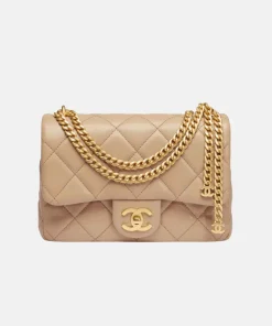 Chanel Replica Mini Flap Bag Beige