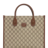 GUCCI GG SUPREME CANVAS SMALL TOTE BAG