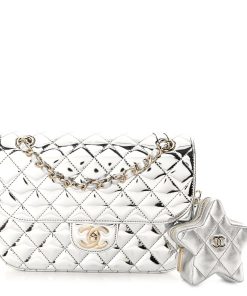 Chanel New Replica 24C Mirrored metallic Flap Shoulder Bag