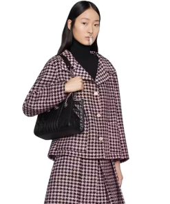 Alternative view of Gucci small GG Marmont tote bag Black