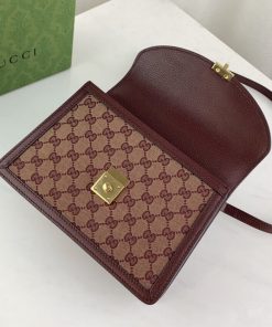Alternative view of Gucci Ophidia Small Top Handle Burgundy