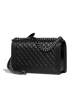 Alternative view of Chanel Boy Replica Large Black