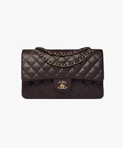 CH Classic 11.12 Replica Handbag Dark Maroon