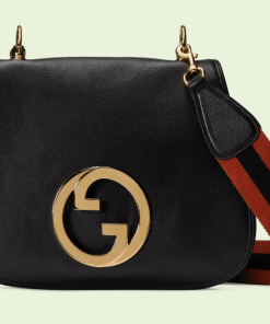 GUCCI Medium Blondie Shoulder Bag Black