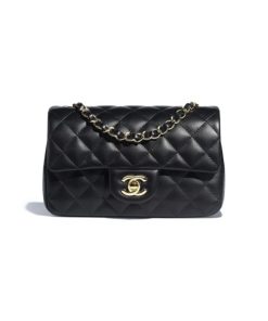 Chanel Replica MINI FLAP Black Bag