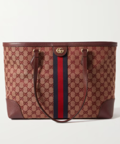 GUCCI Ophidia GG- Jacquard canvas tote Bag