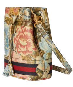 Alternative view of Ophidia Flora Mini Bucket Bag Floral Version